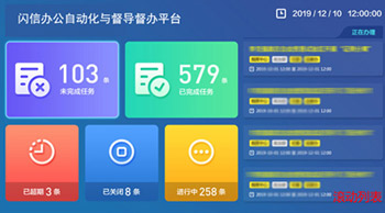 閃信辦公自(zì)動化(huà)與督導督辦平台